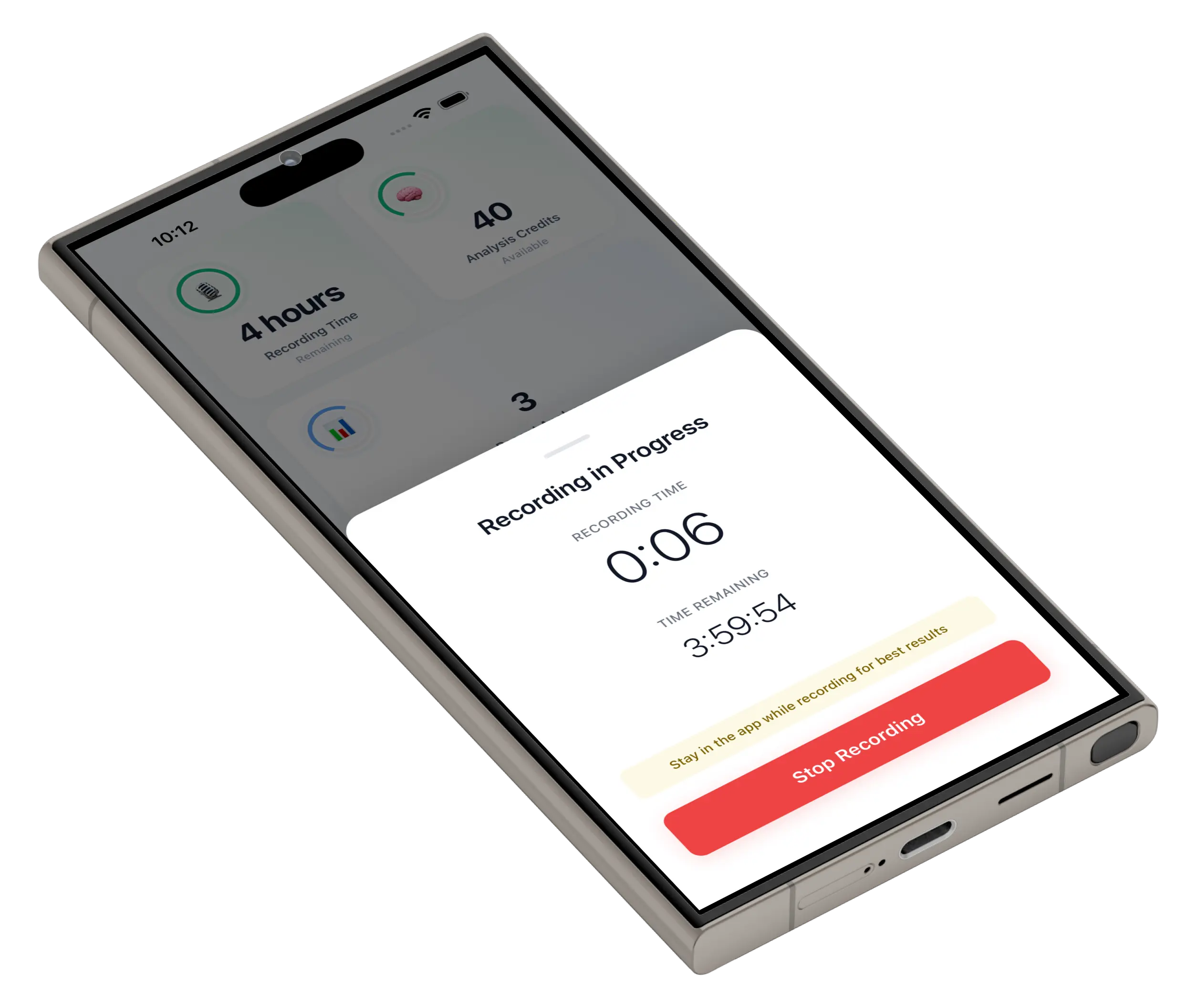 Capture ideas in seconds